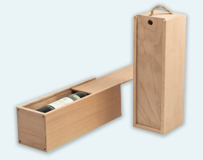 Деревянная коробка-пенал для вина | Mahapack