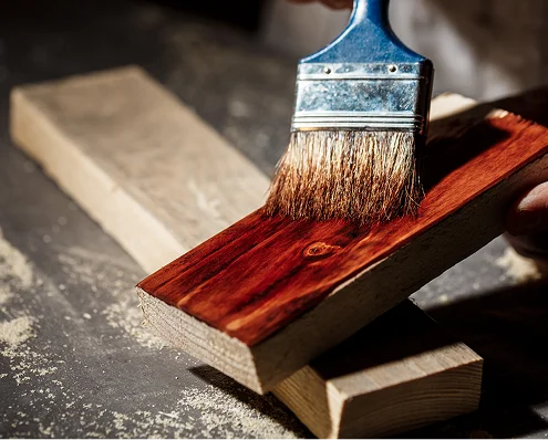 Окрашивание и обработка