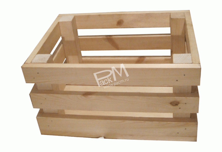Ящик подарочный реечный без крышки