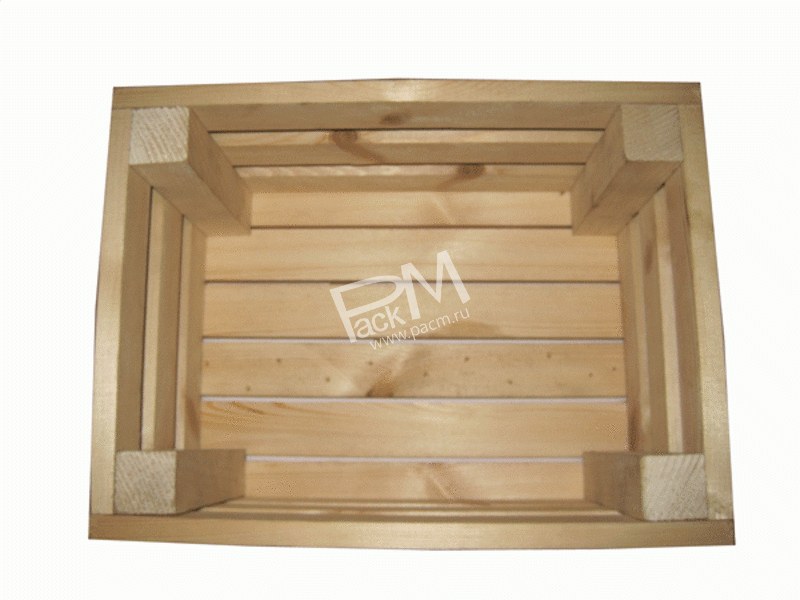 Ящик подарочный реечный без крышки арт. 0308