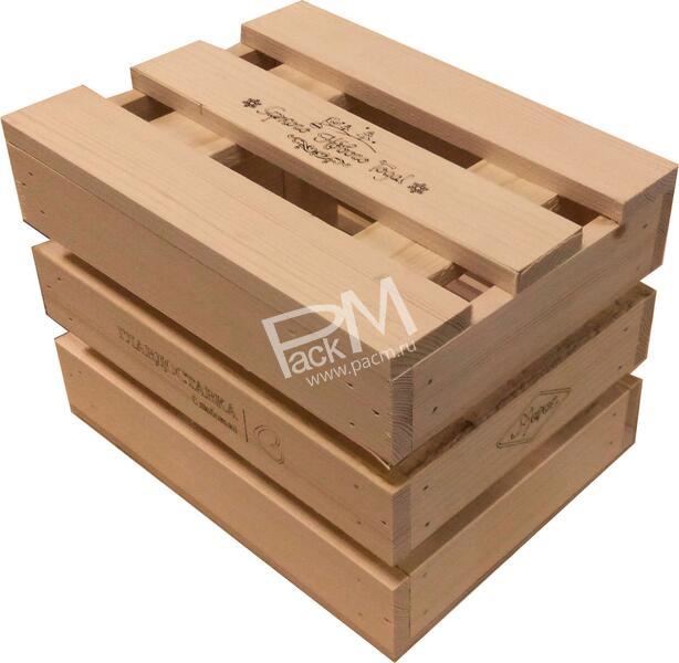 Ящик подарочный реечный