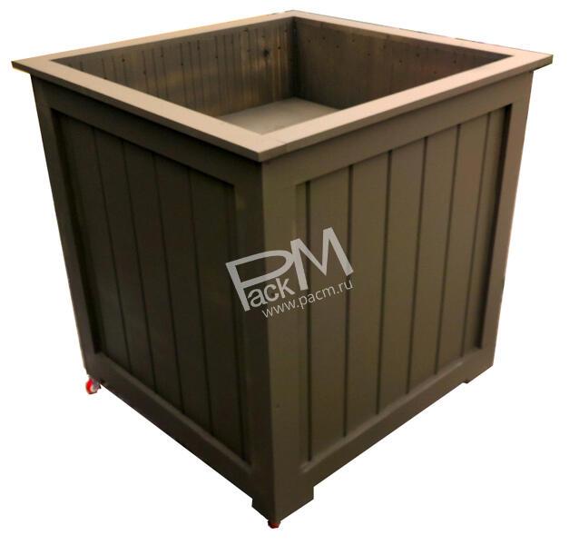 Клумба/ кашпо уличная передвижная (на колесиках)