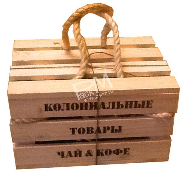 Ящик подарочный реечный арт. 0314