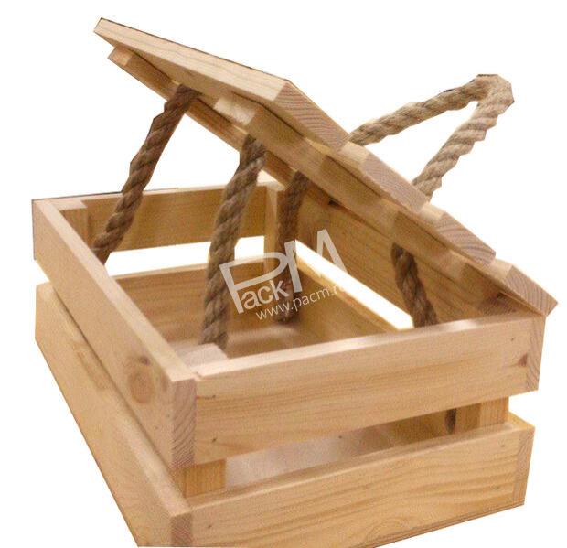 Ящик реечный с крышкой арт. 0334