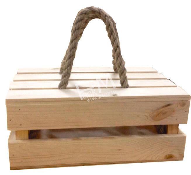 Ящик реечный с крышкой арт. 0334