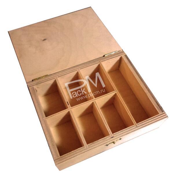 Ящик фанерный с делителями арт. 0387